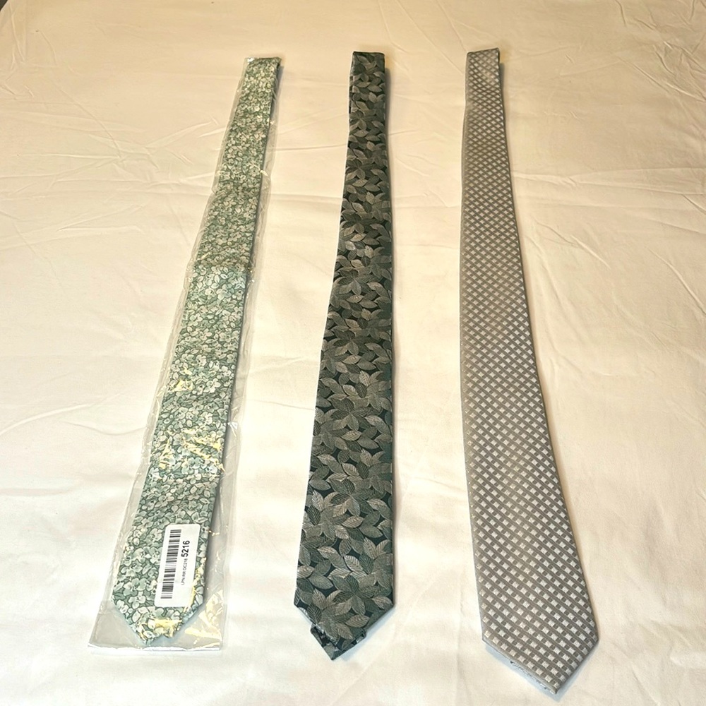 New Tie Collection Neck Ties Never Worn